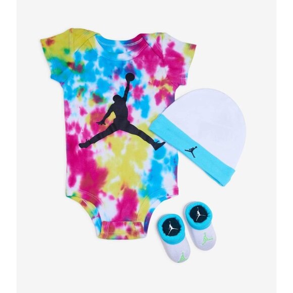 Jordan Other - Jordan Tie Dye 3-Piece Set in Multi Size 0-6M | Cotton | Jimmy Jazz